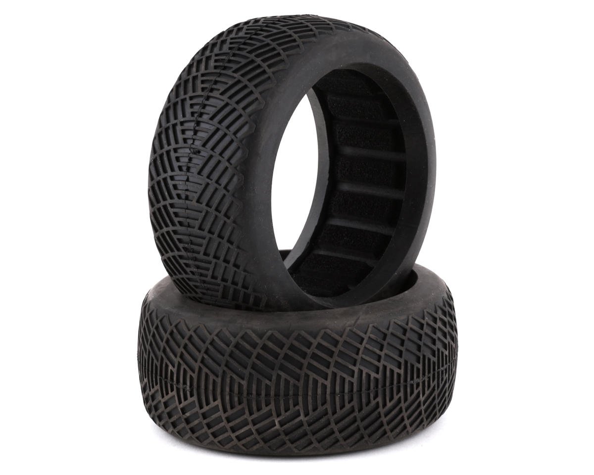 Raw Speed RC Radar 1/8 Off-Road Buggy Tires (2) (Soft - Long Wear)