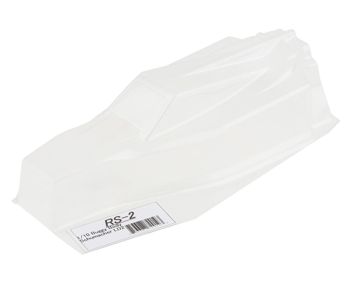 Raw Speed RC Schumacher Cougar LD2 RS-2 1/10 Buggy Body (Clear)