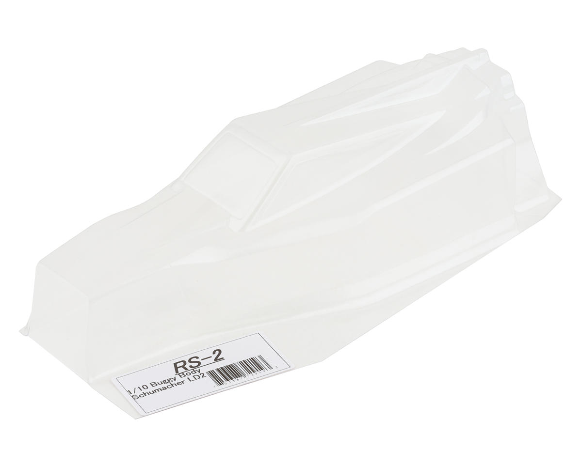 Raw Speed RC Schumacher Cougar LD2 RS-2 1/10 Buggy Body (Clear) (Lightweight)