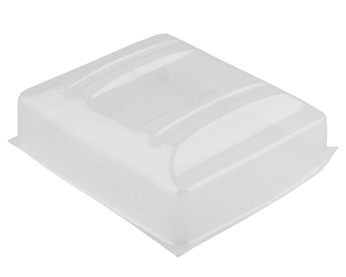 Raw Speed RC 1/10 Scale Buggy Rear Wing (Clear) (7") (Lightweight)