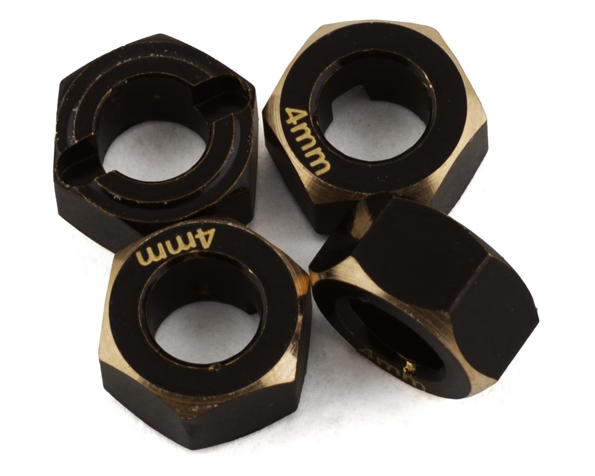 Samix FCX24 Brass Hex Adapter (4) (4mm)