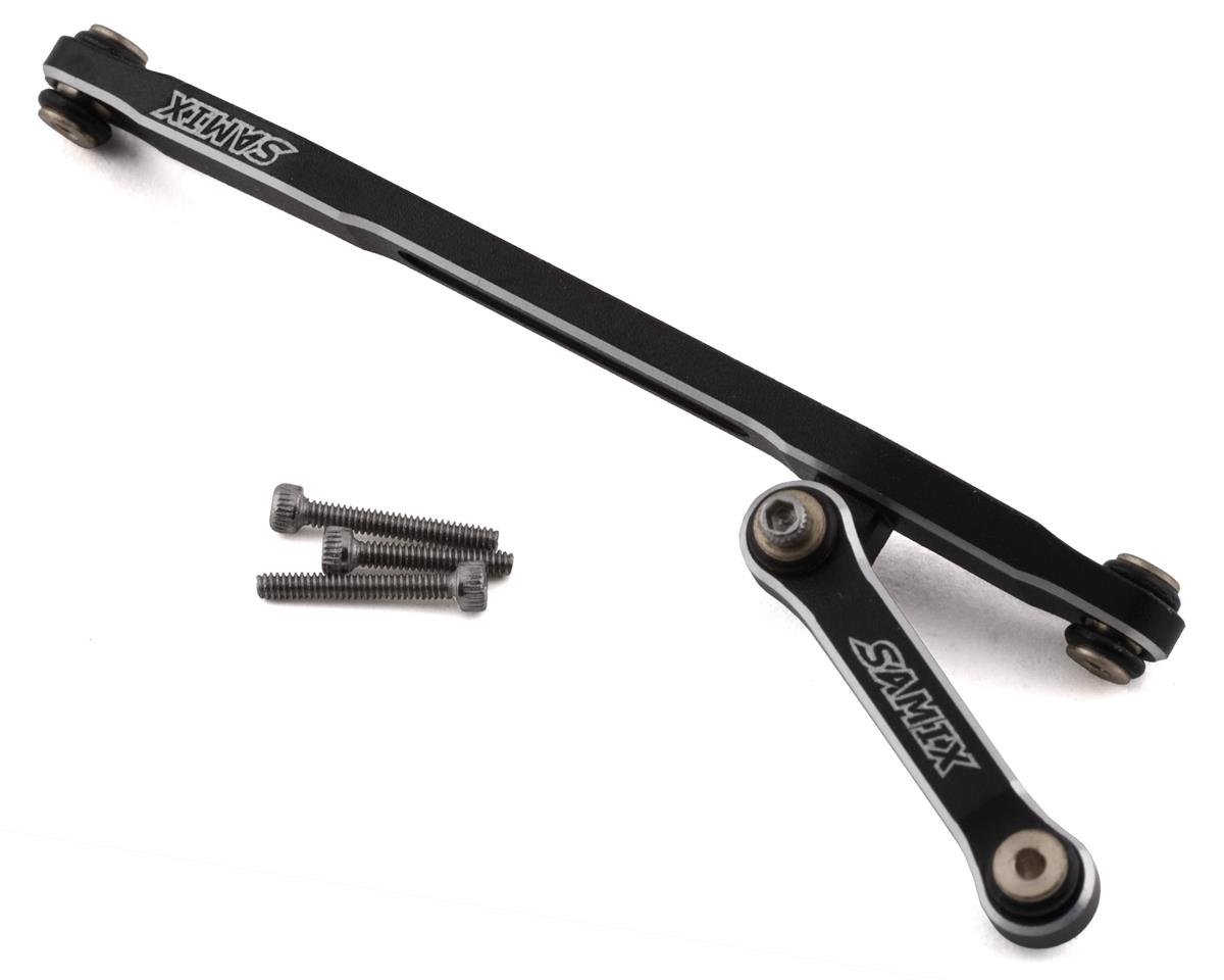 Samix SCX24 Aluminum Steering Link Set (Black)