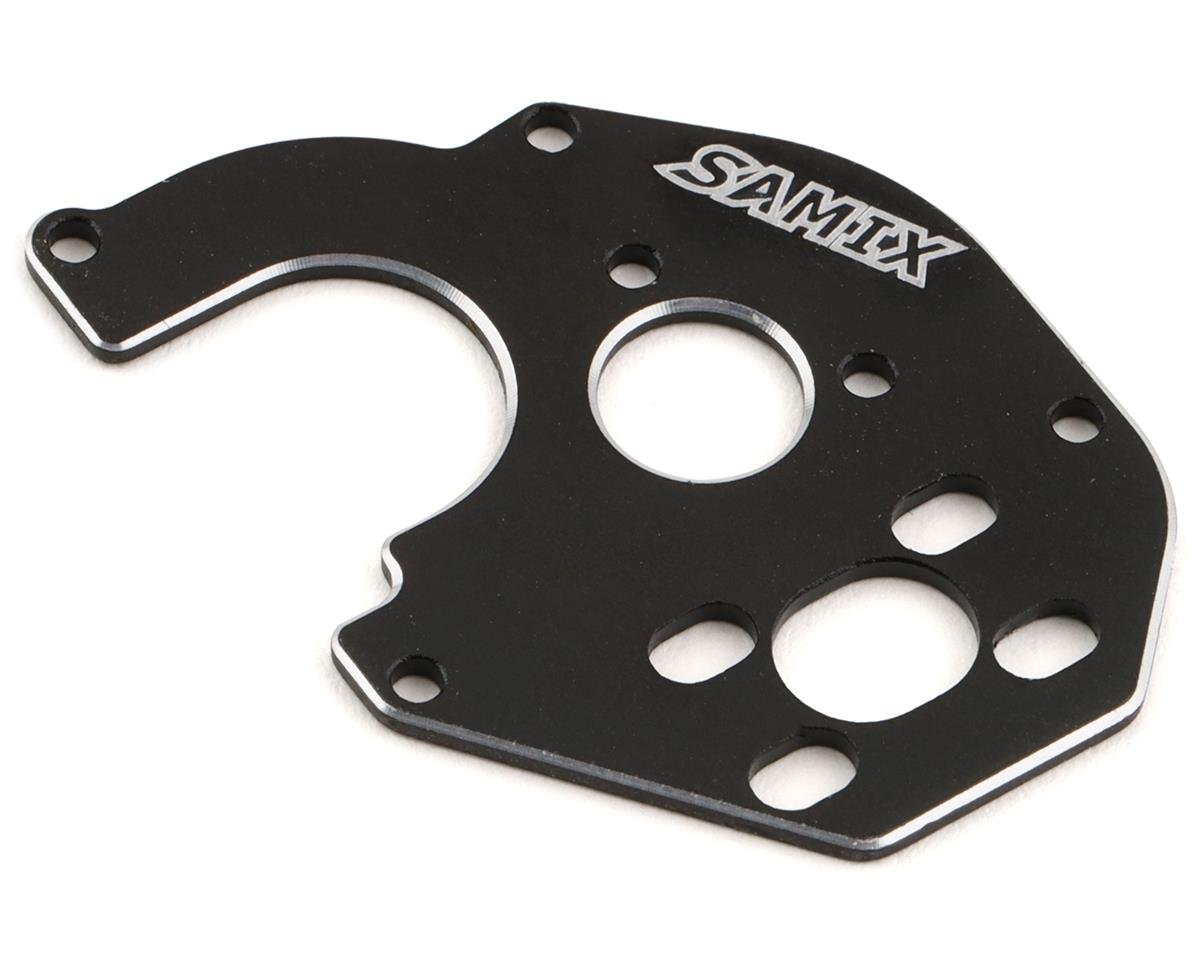 Samix SCX24 Aluminum 050 Motor Plate (Black)