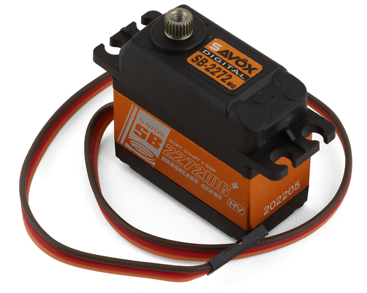 Savox SB-2272MGP Brushless "Lightning Speed" Steel Gear Digital Gyro Servo (High Voltage)
