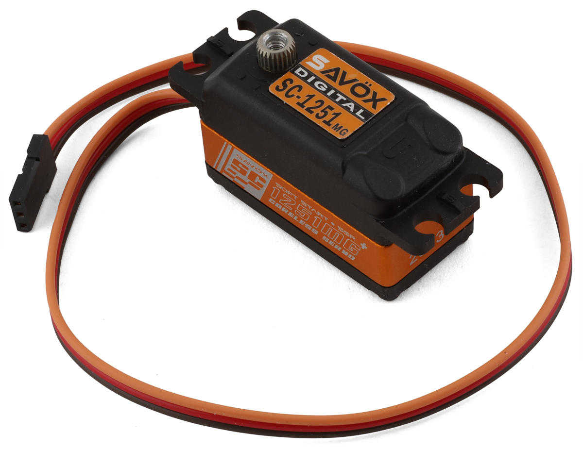 Savox SC-1251MGP Low Profile Digital "High Speed" Metal Gear Servo