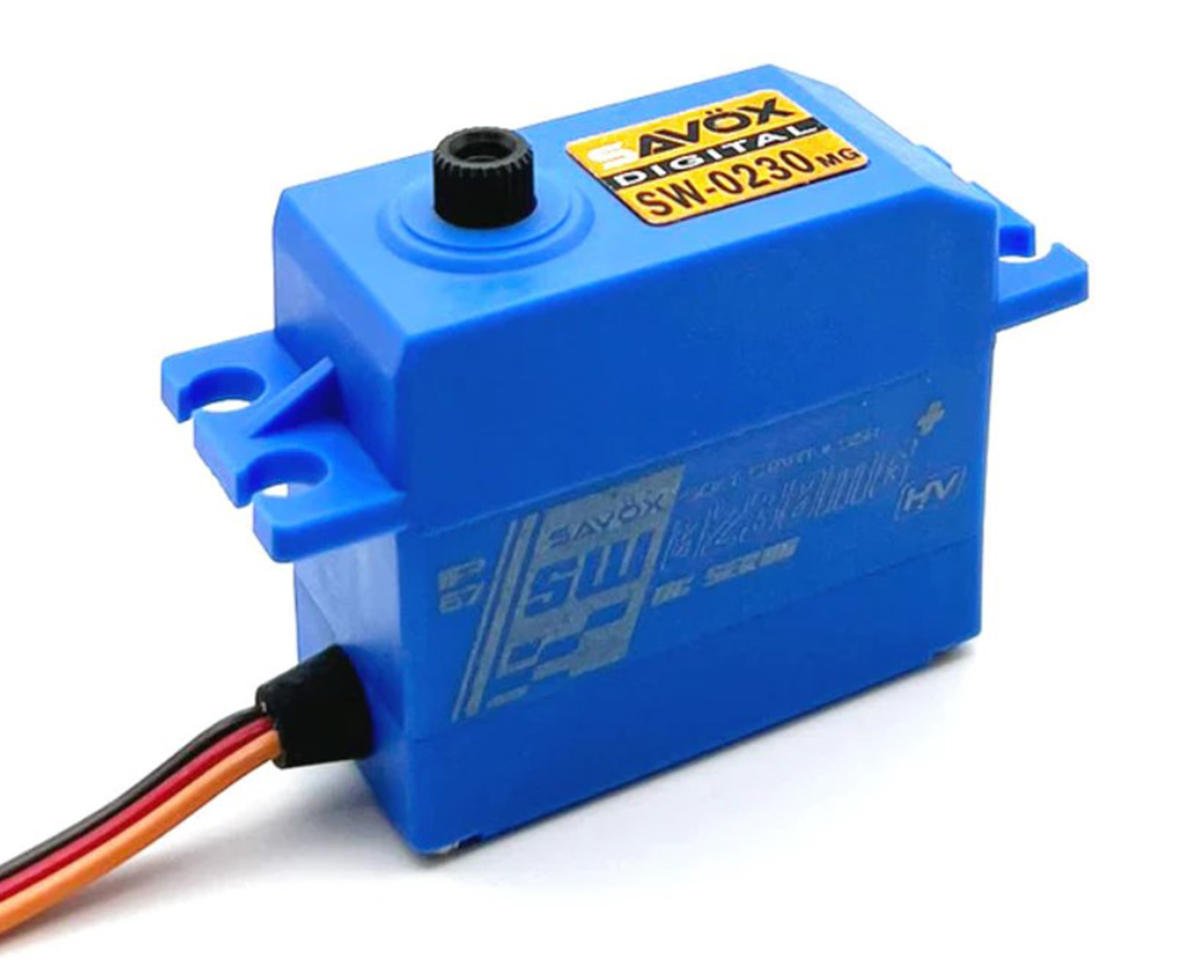Savox SW-0230MGP Waterproof Metal Gear Digital Servo (High Voltage)