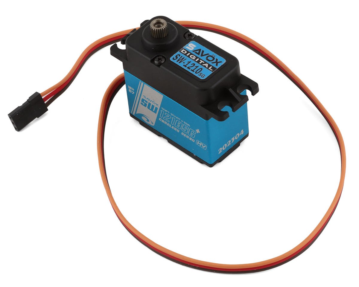 Savox SW-1210SGP Digital Waterproof Aluminum Case Servo (High Voltage) (Tall)