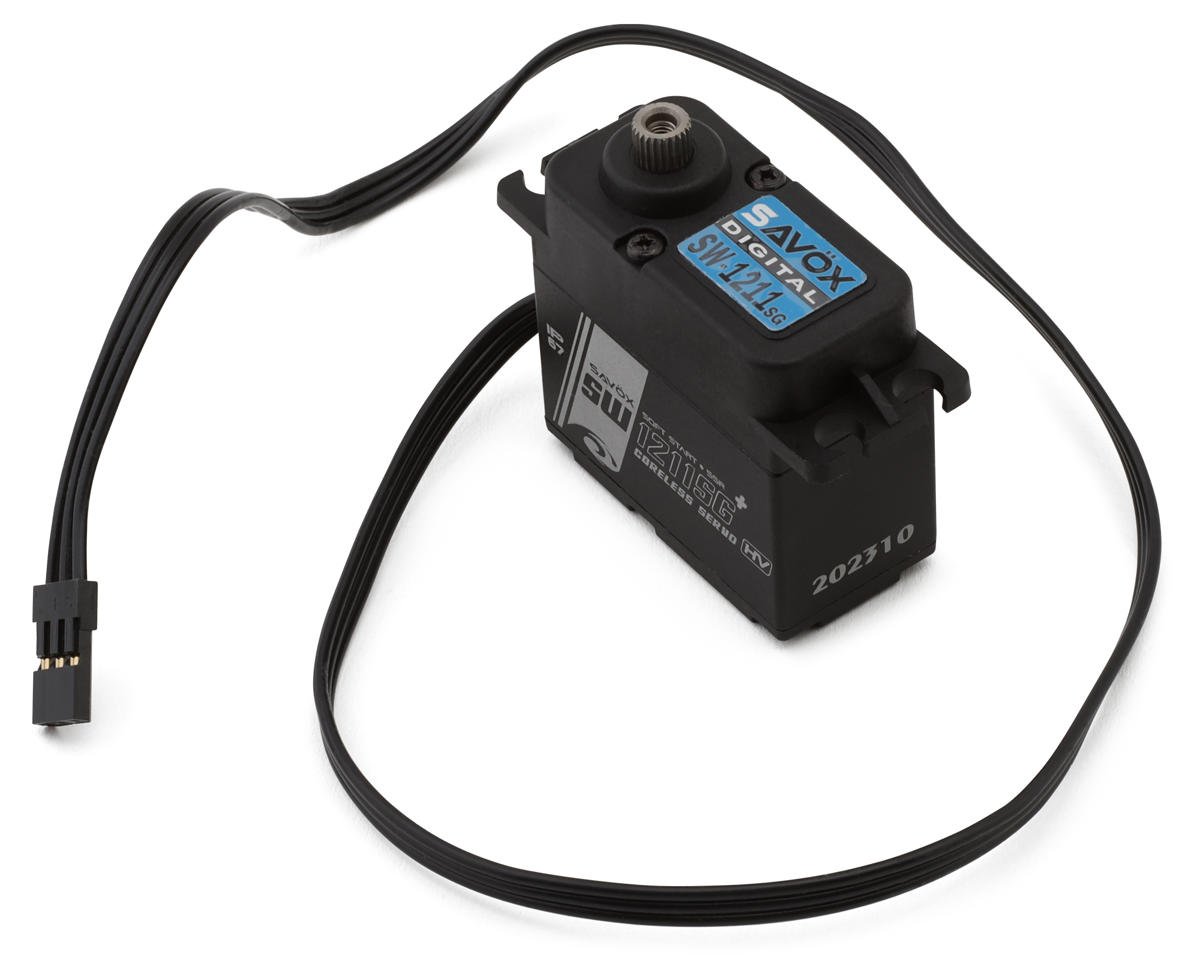 Savox SW-1211SGP Black Edition Waterproof Steel Gear Digital Servo (High Voltage)