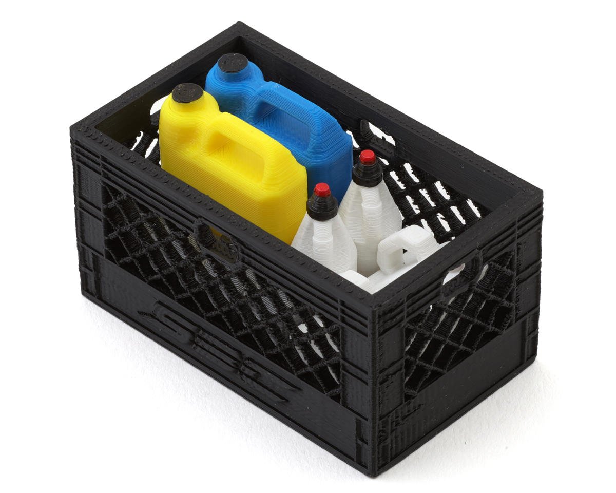 Scale By Chris 1/6 Loaded Double Wide Milk Crate (Miniature Scale Accessory)