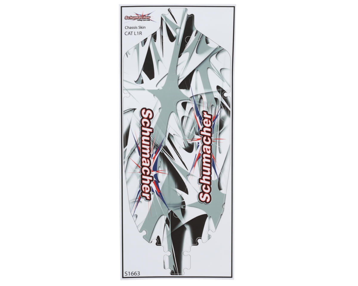 Schumacher CAT L1R Chassis Skin with Holes