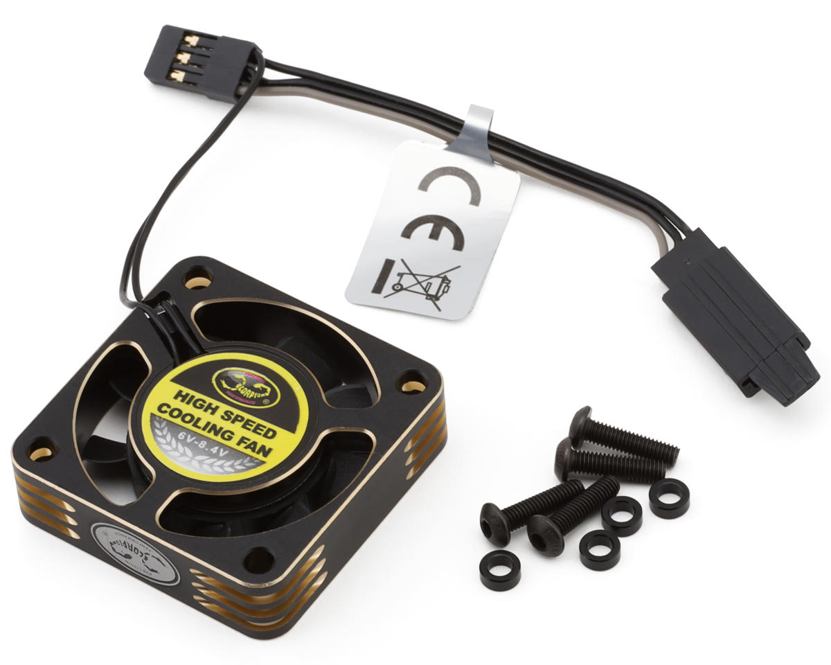 Scorpion V2 Aluminum Hi-Speed 40mm Cooling Fan