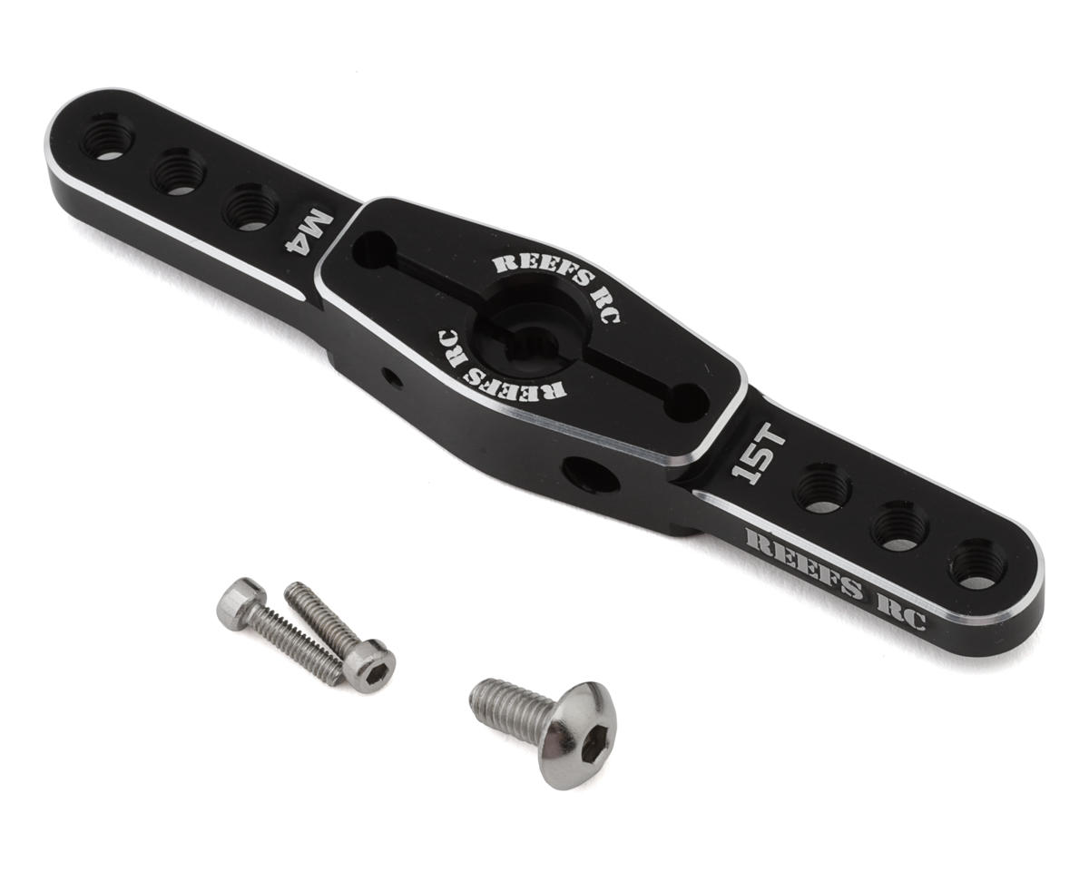 Reefs RC Double HD 5th Scale Servo Horn (15T) (4mm Holes)