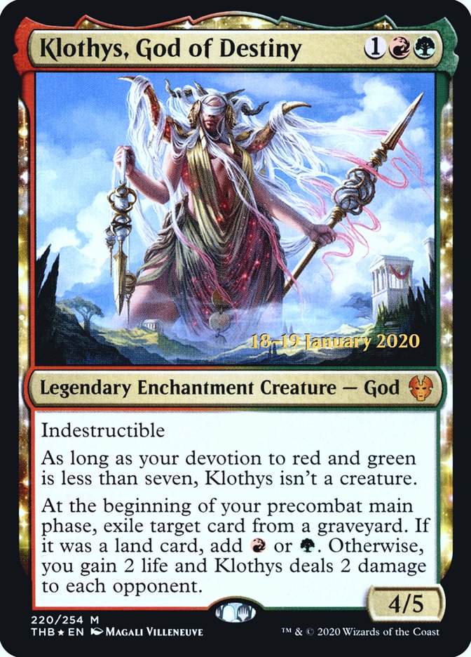 Klothys, God of Destiny (THB-M-PRE)