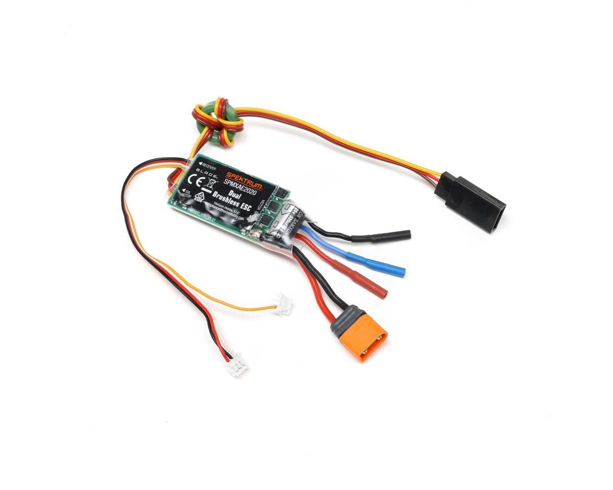 Spektrum RC Dual Brushless ESC: 150 S Smart