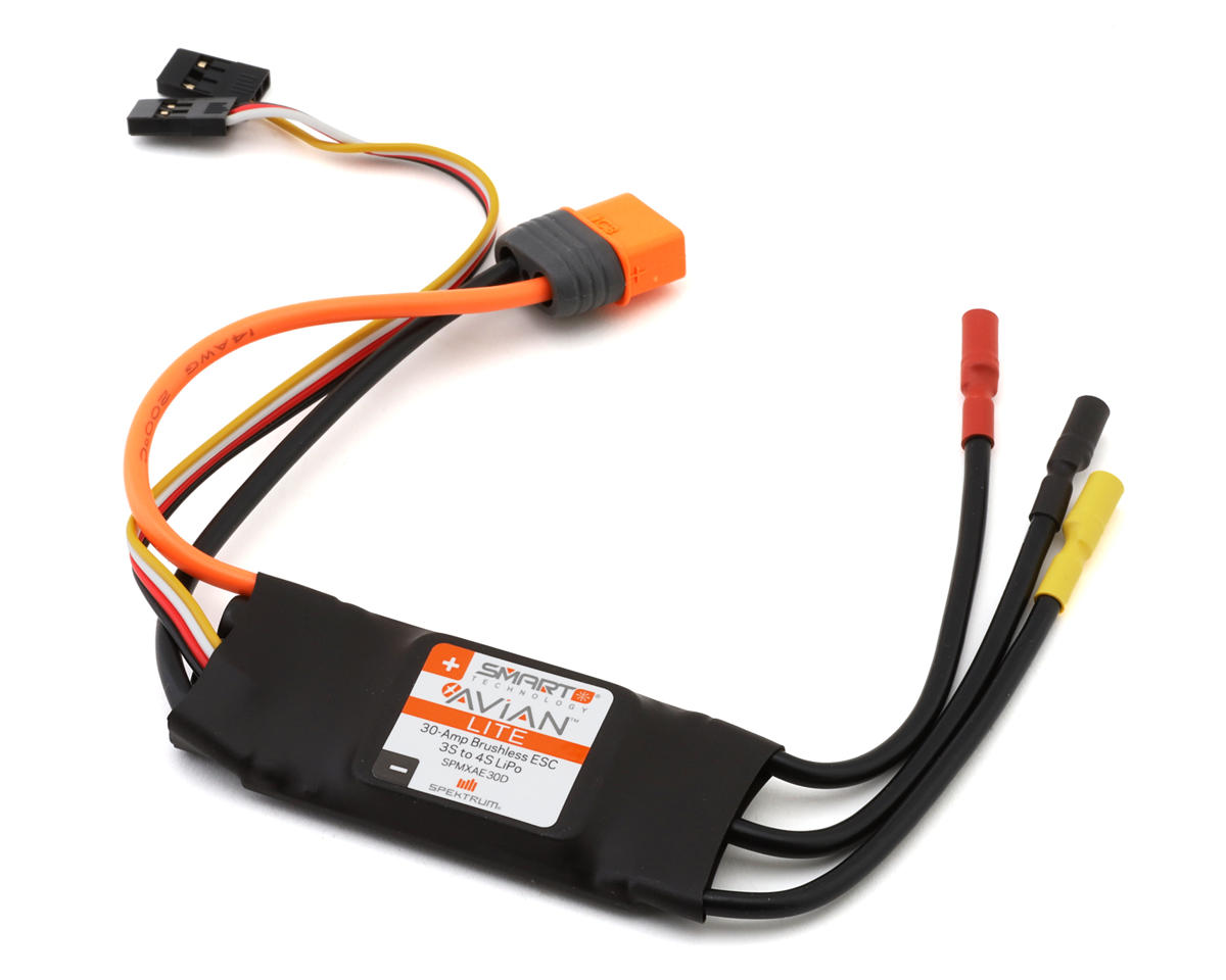 Spektrum RC Avian 30 Amp Smart Brushless ESC (2S-4S)
