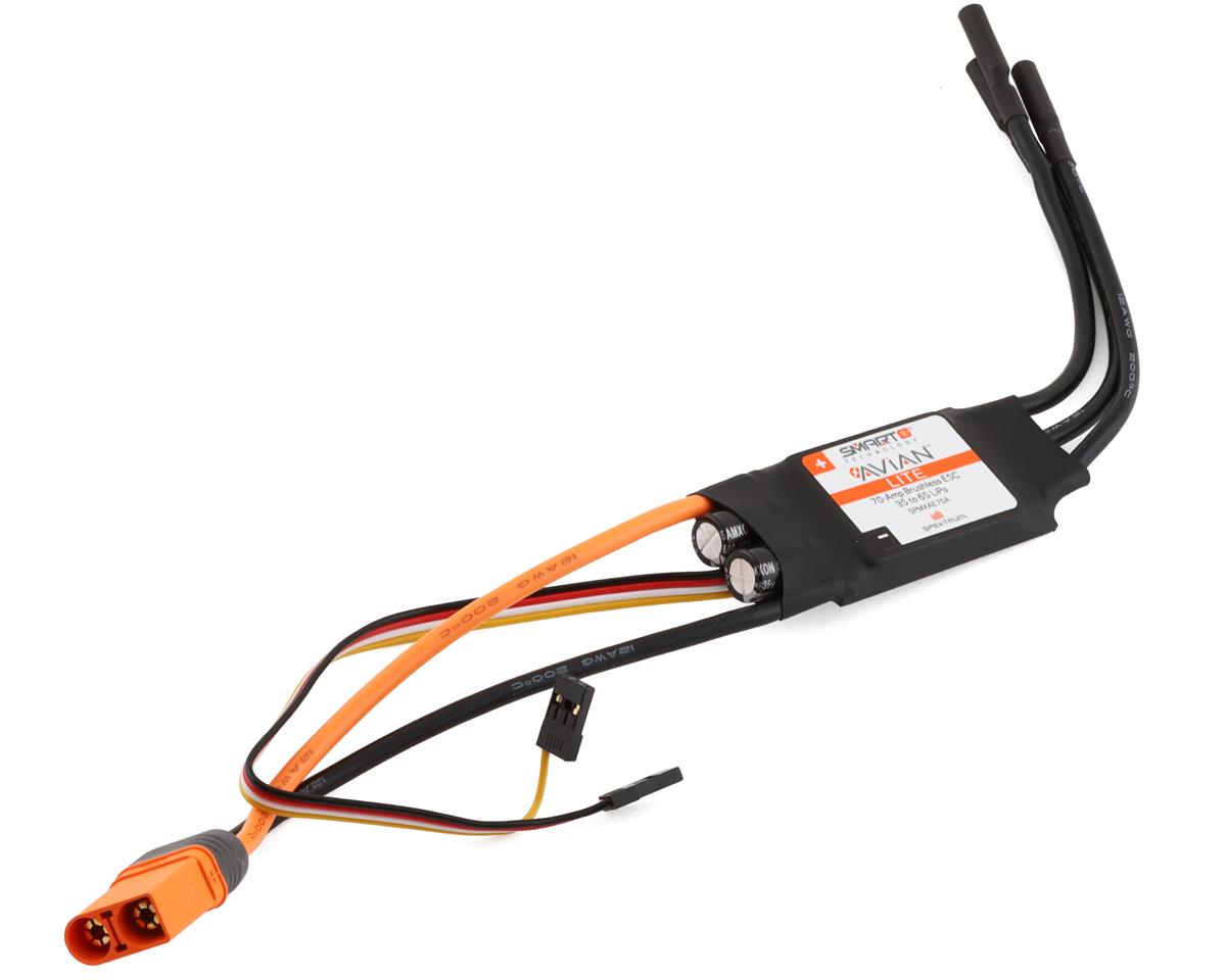 Spektrum RC Avian Lite 70 Amp Brushless Smart ESC w/IC5