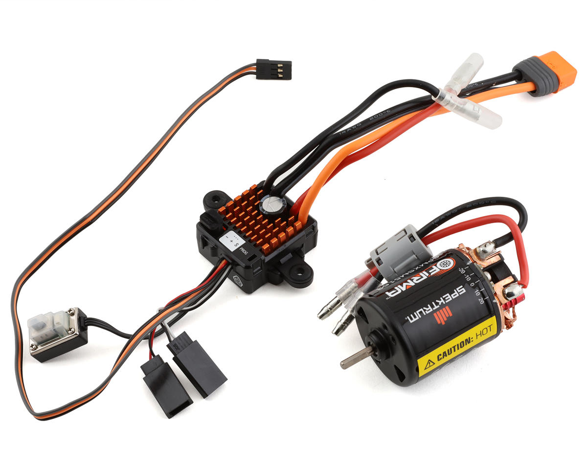 Spektrum RC Firma 70A Smart Waterproof Brushed ESC & 15T Brushed Motor Combo