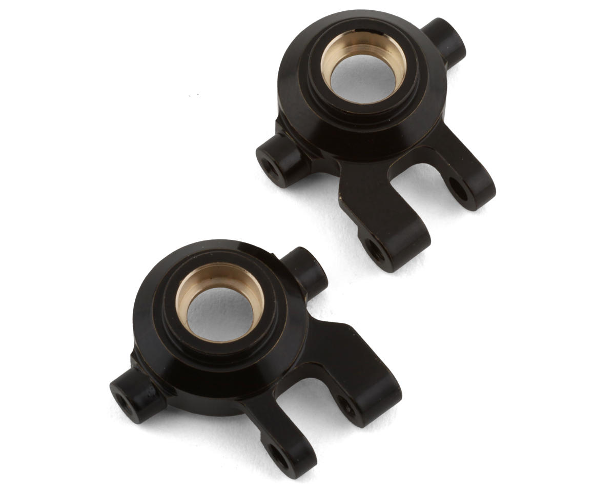 ST Racing Concepts Brass Steering Knuckles for Traxxas TRX-4M (Black) (2) (6.5g)