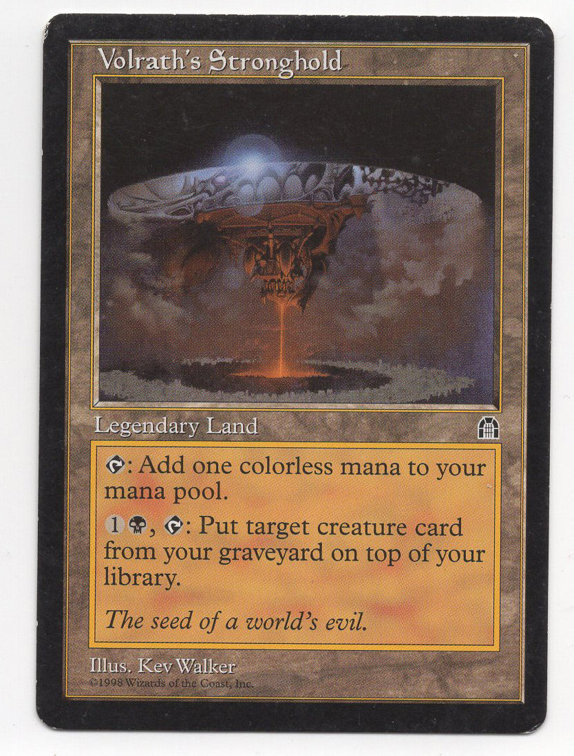 Volrath's Stronghold (STH-R) Moderate Play