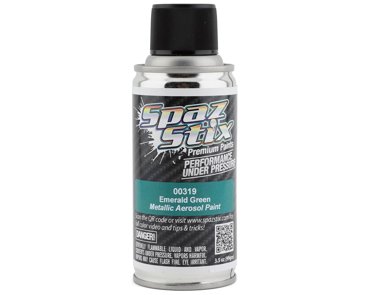 Spaz Stix "Emerald Green Metallic" Spray Paint (3.5oz)