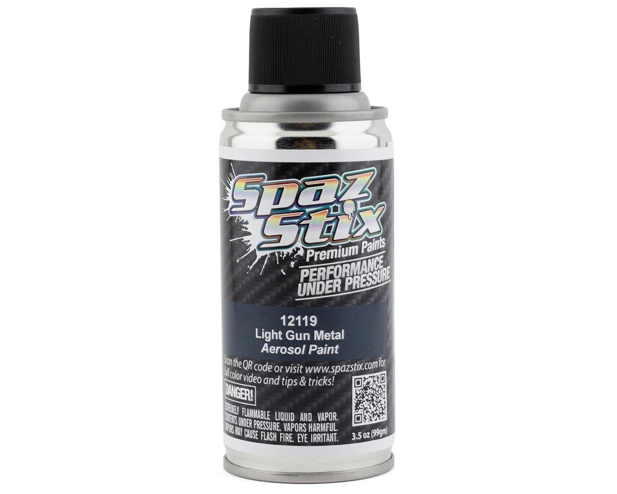 Spaz Stix "Light Gun Metal" Spray Paint (3.5oz)