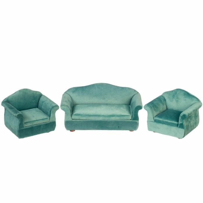 Teal Sofa Set