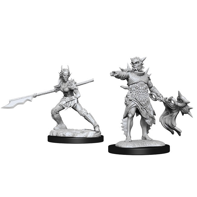MTG: Unpainted Miniatures - Coralhelm Commander & Wavewatch (90178)