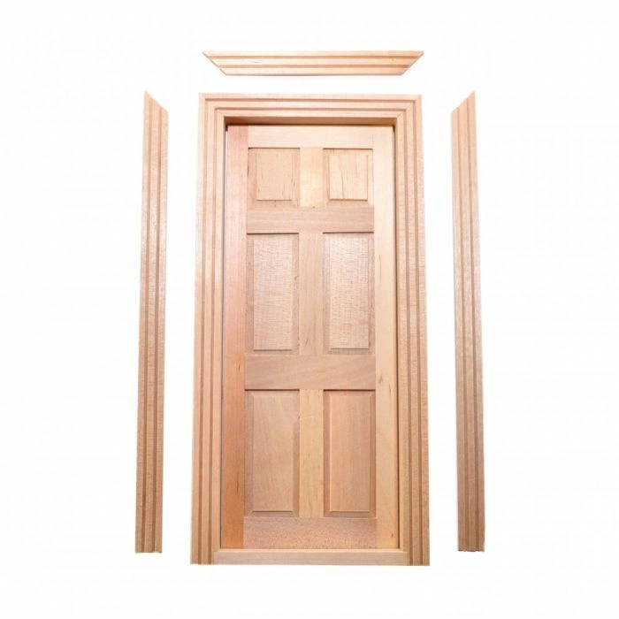 6 Panel Barewood Internal Door