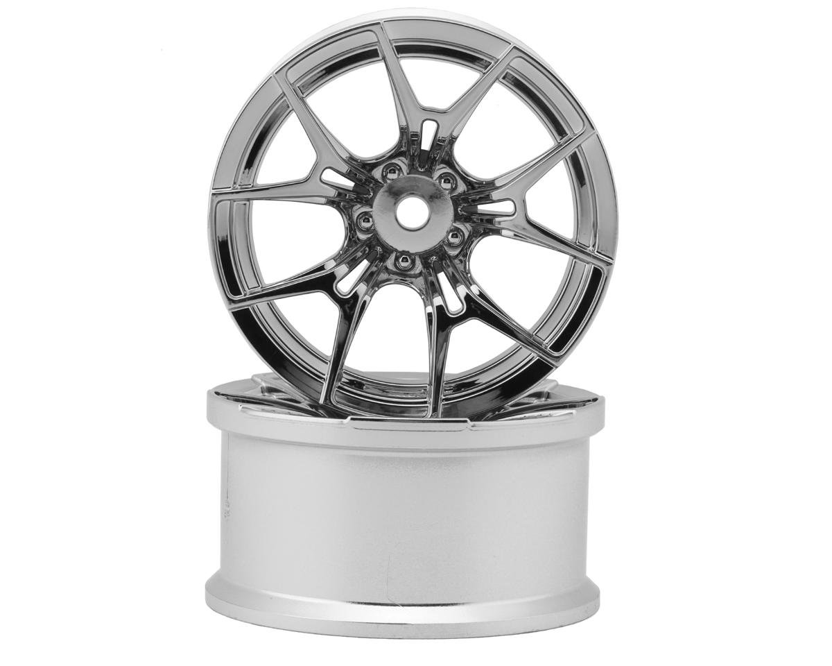 Topline FX Sport Multi-Spoke Drift Wheels (Chrome) (2) (6mm Offset)