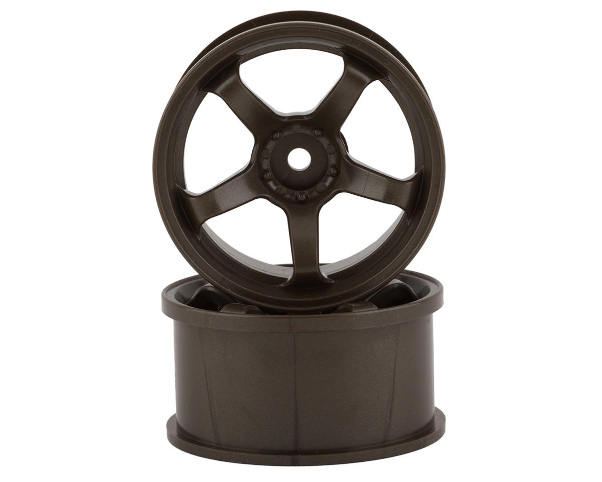 Topline M5 Spoke Drift Wheels (Matte Bronze) (2) (8mm Offset) w/12mm Hex