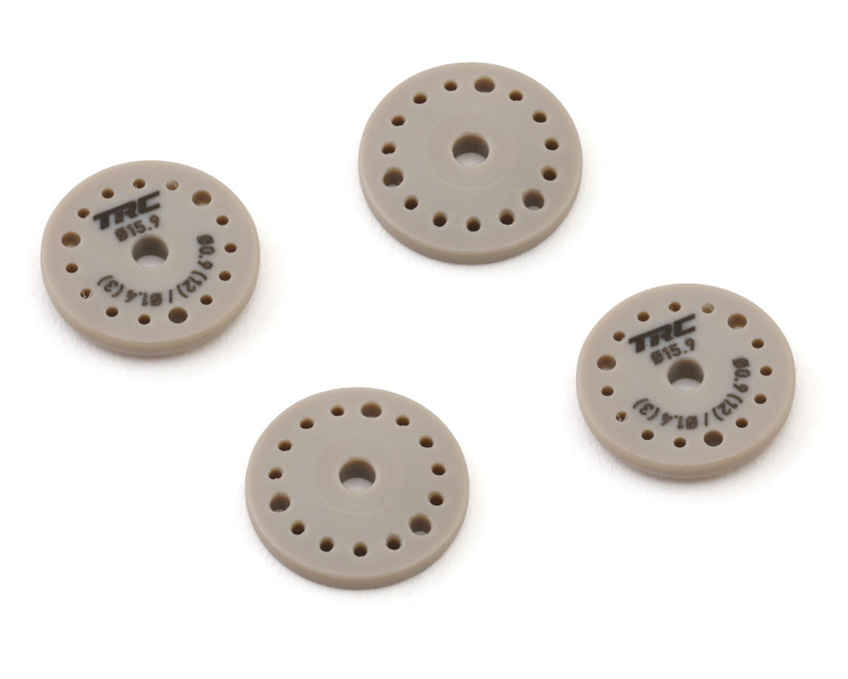 Throttlefinger Racing Concepts Conical Shock piston (4) (0.9mm x 12 + 1.4mm x 3) (AE/Mugen/Tekno/Xray/Kyosho/Sworkz)