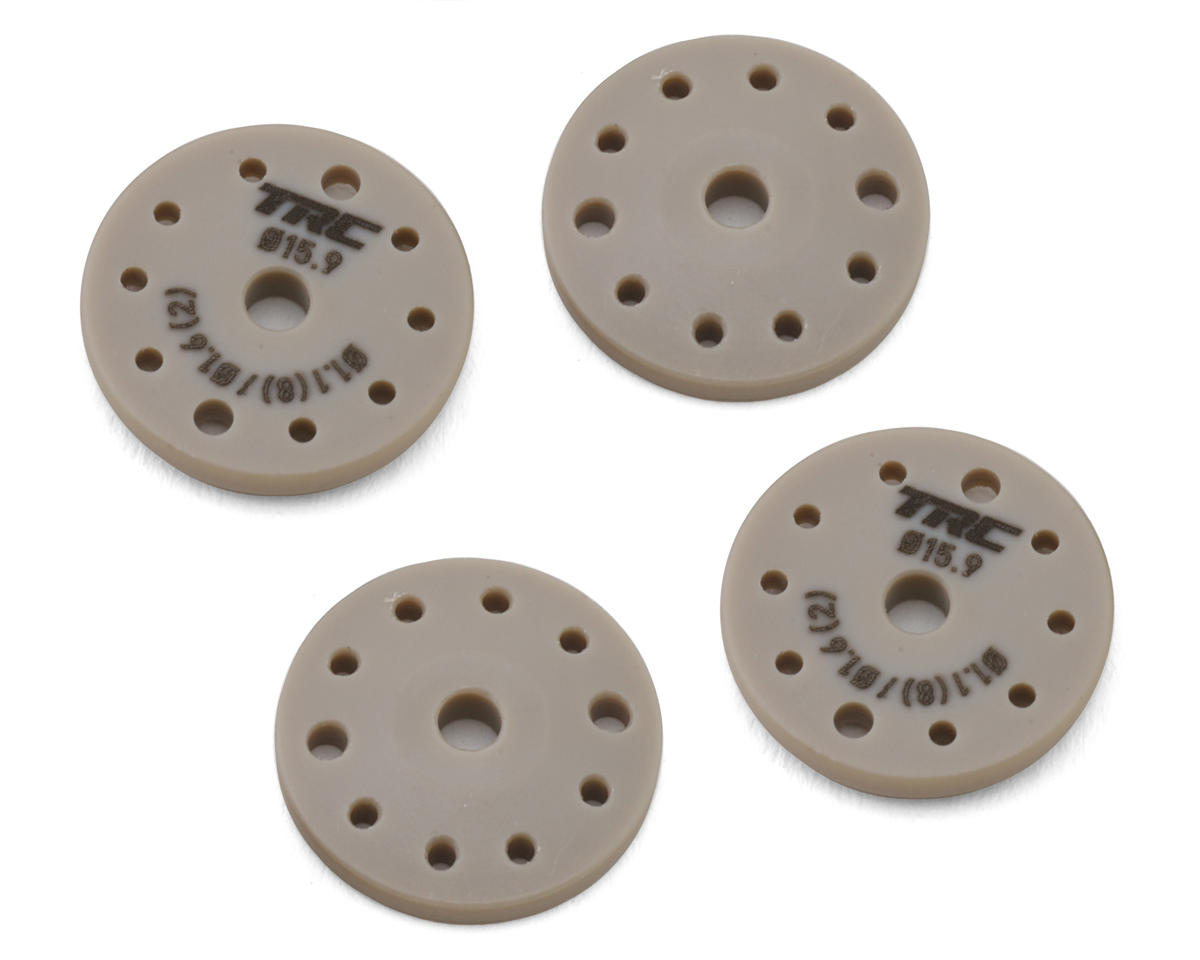 Throttlefinger Racing Concepts Conical Shock piston (4) (1.1mm x 8 + 1.6mm x 2) (AE/Mugen/Tekno/Xray/Kyosho/Sworkz)