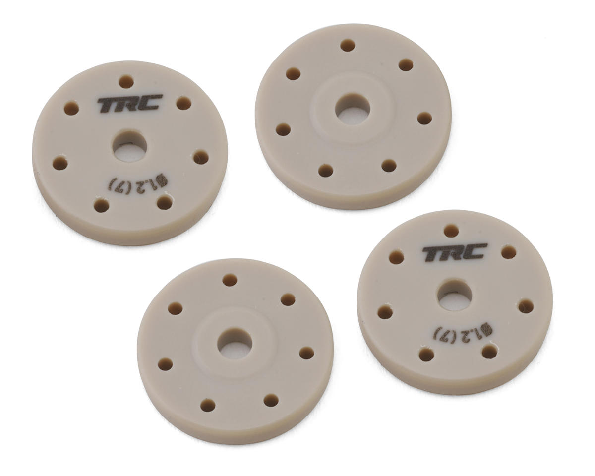 Throttlefinger Racing Concepts Flat Shock piston (4) (1.2mm x 7) (HB/WRC)