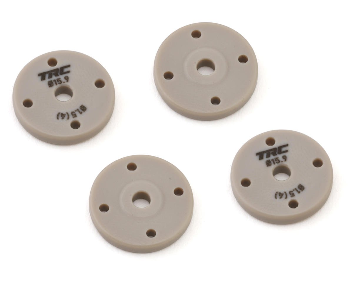 Throttlefinger Racing Concepts Flat Shock piston (4) (1.5mm x 4) (HB/WRC)