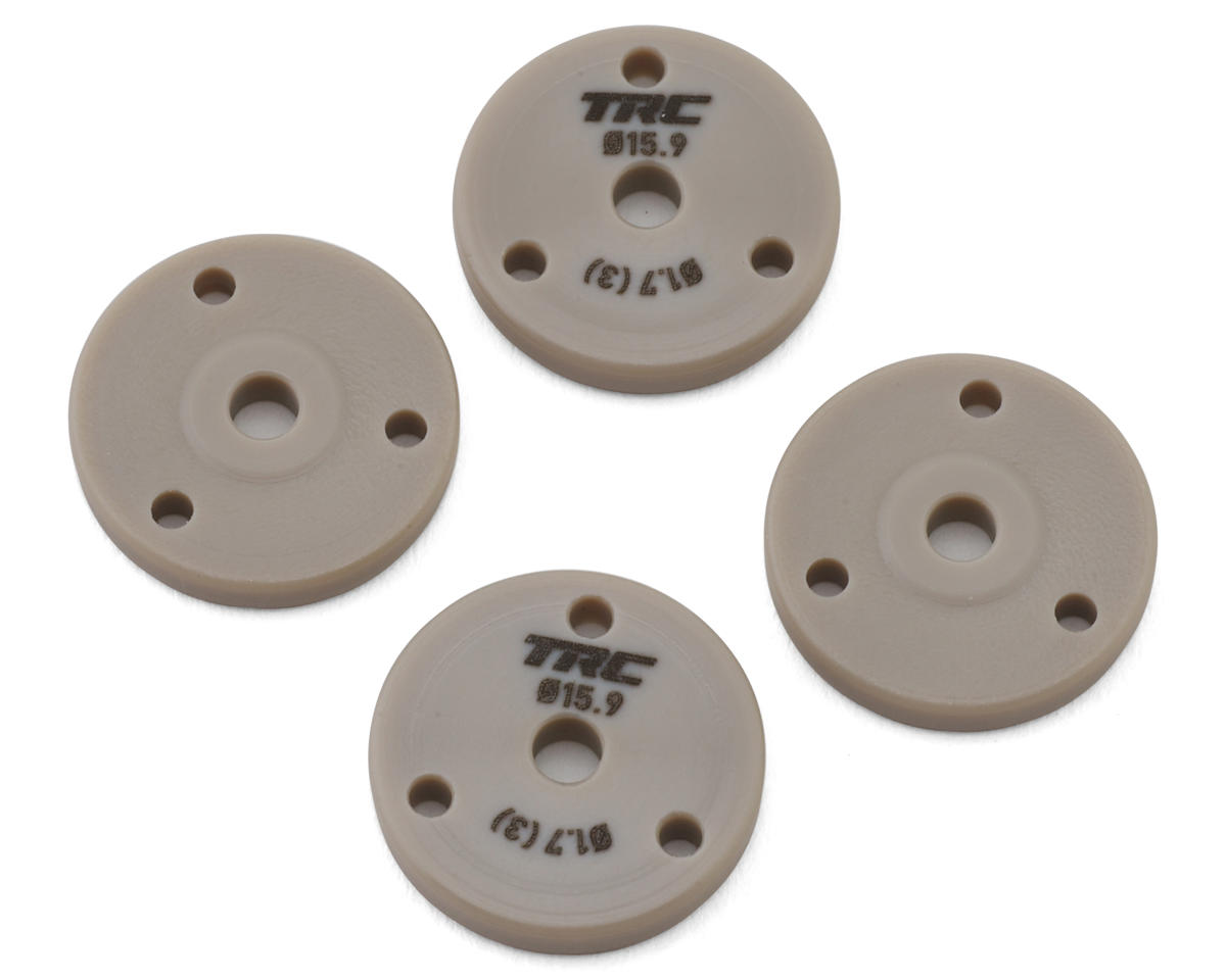 Throttlefinger Racing Concepts Flat Shock piston (4) (1.7mm x 3) (HB/WRC)