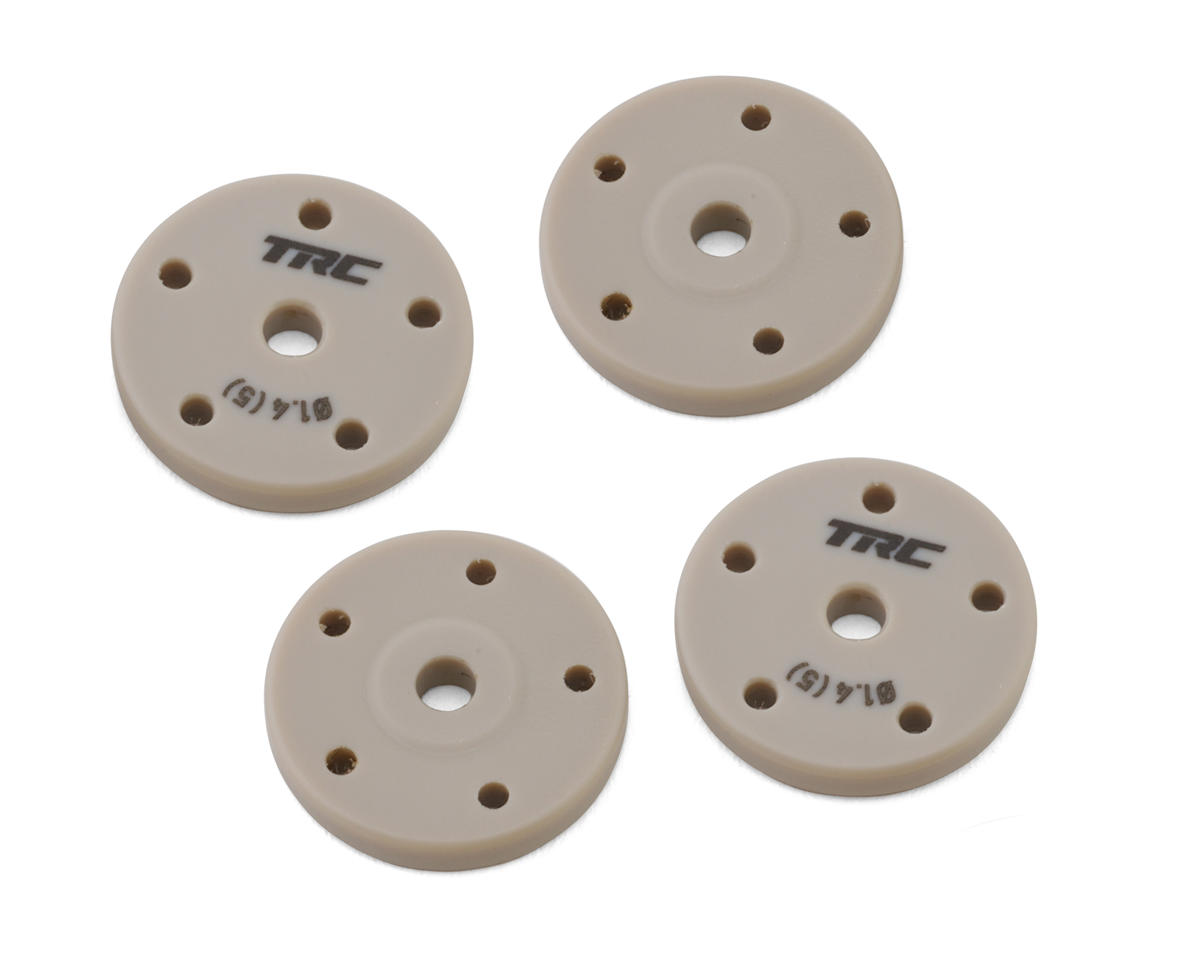 Throttlefinger Racing Concepts Flat Shock piston (4) (1.4mm x 5) (AE/Mugen/Tekno/Xray/Kyosho/Sworkz)