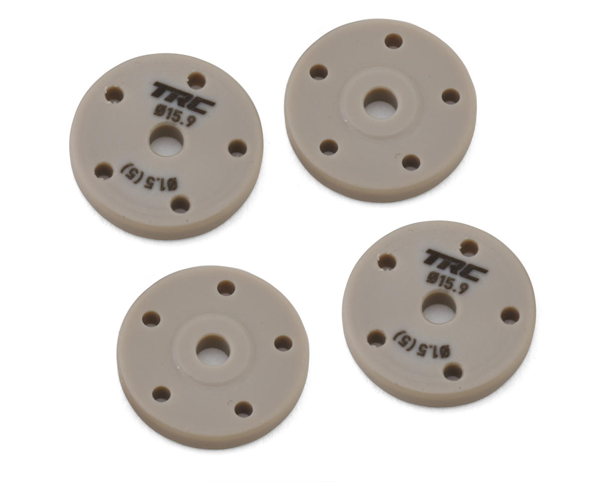 Throttlefinger Racing Concepts Flat Shock piston (4) (1.5mm x 5) (HB/WRC)