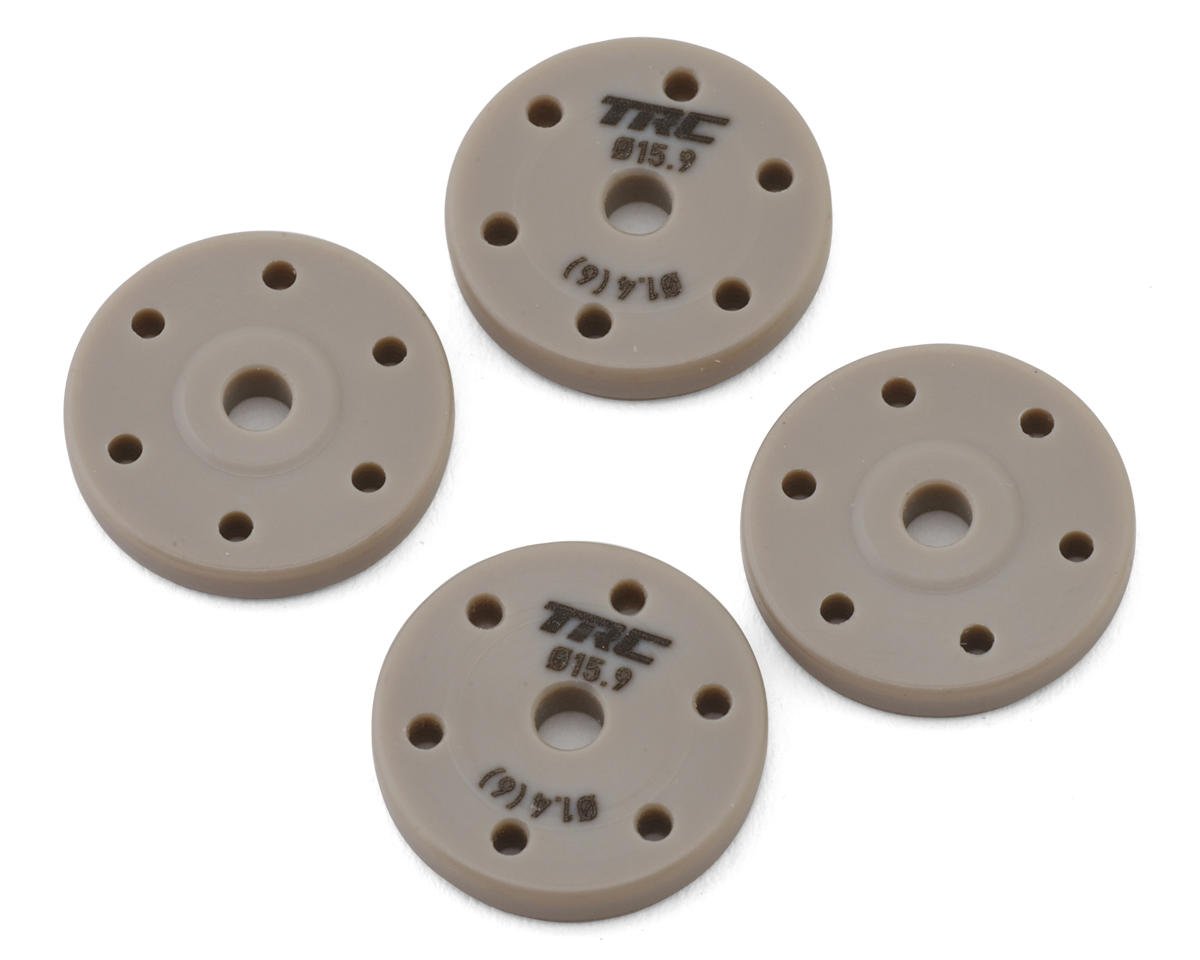 Throttlefinger Racing Concepts Flat Shock piston (4) (1.4mm x 6) (HB/WRC)