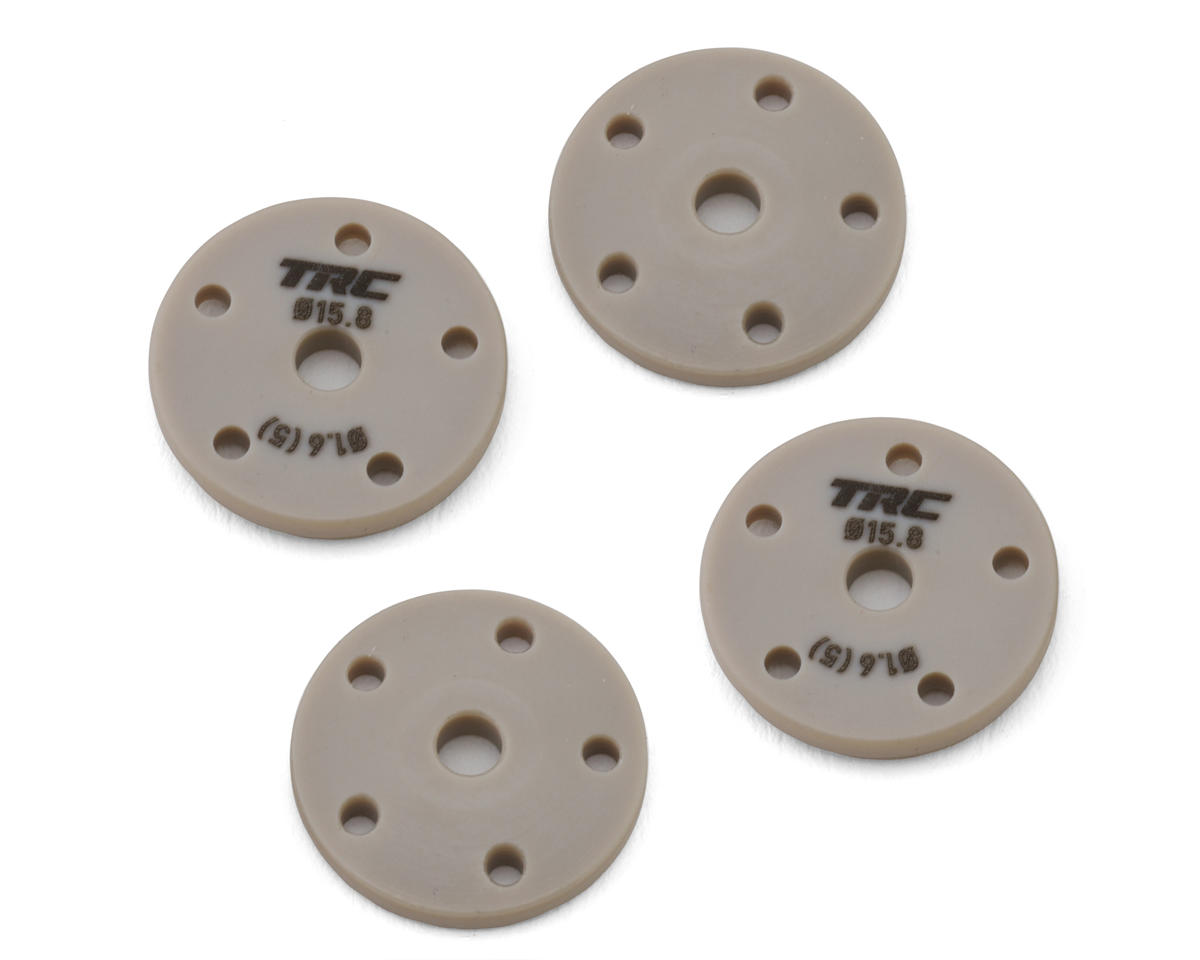 Throttlefinger Racing Concepts Conical Shock piston (4) (1.6mm x 5) (TLR)