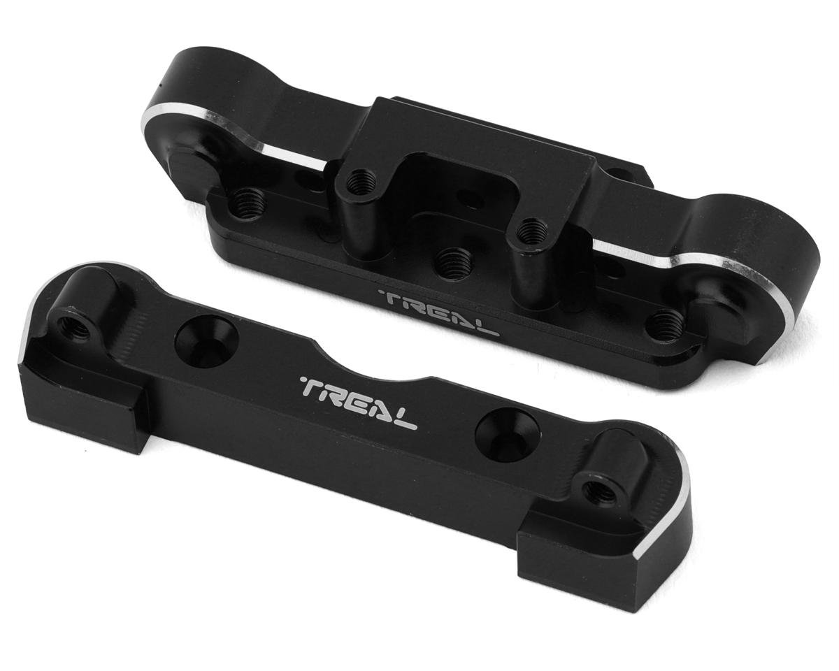 Treal Hobby Arrma Kraton 6S Front Lower Suspension Arm Mounts (Black)