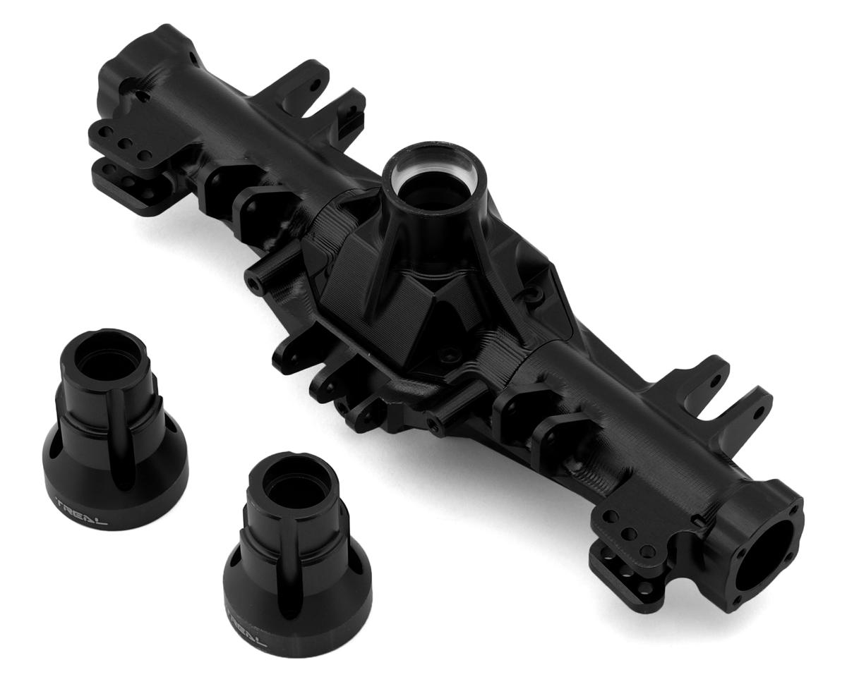 Treal Hobby Losi LMT CNC-Machined Aluminum Rear Axle Housing (Black)