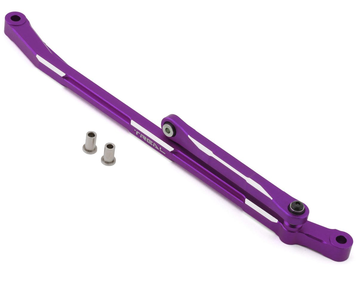 Treal Hobby Losi LMT Aluminum Steering Linkage (Purple)