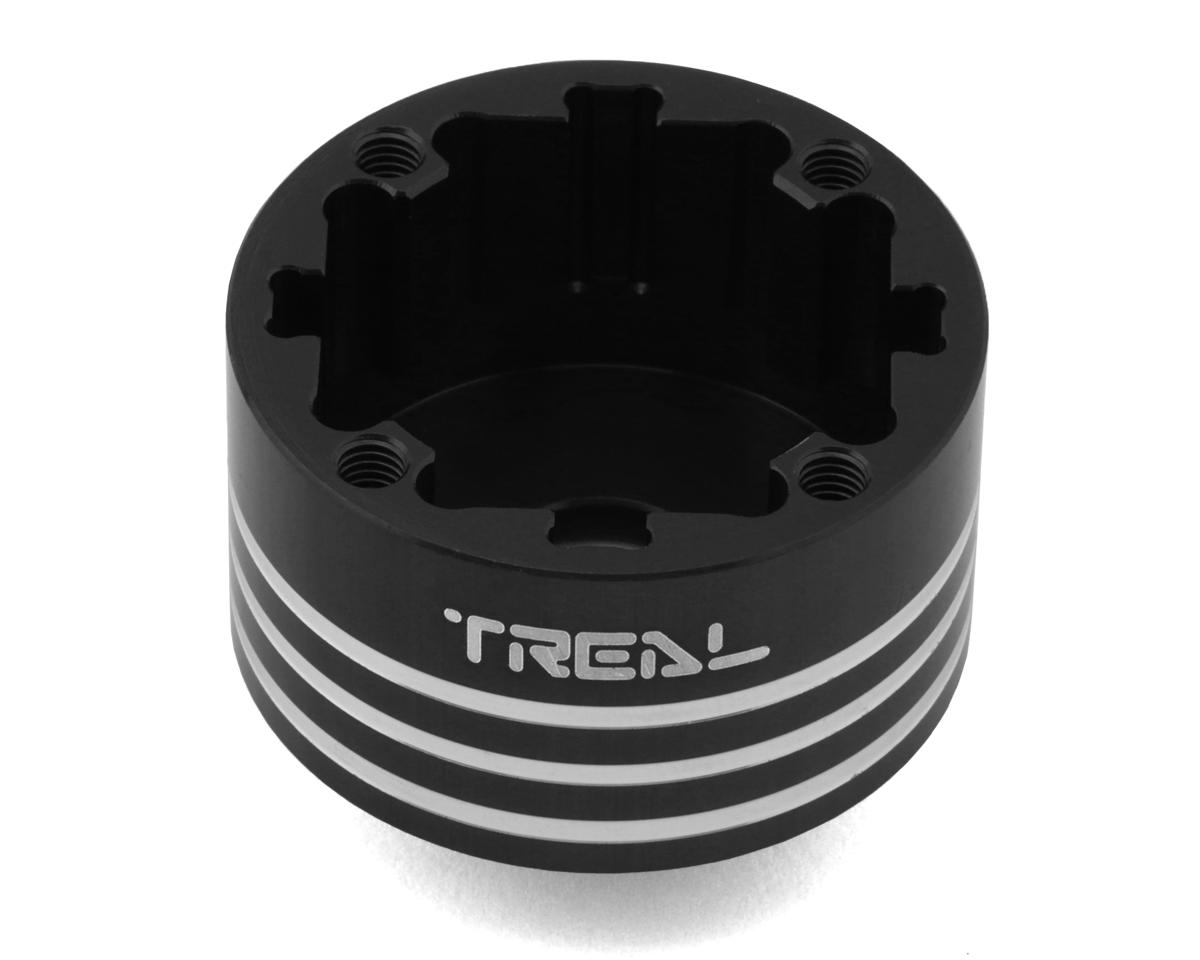 Treal Hobby Losi LMT Aluminum Differential Housing (Black)