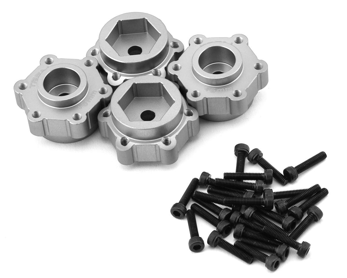 Treal Hobby Losi LMT V2 Aluminum Wheel Hub Spacer (Silver) (4) (+5mm)