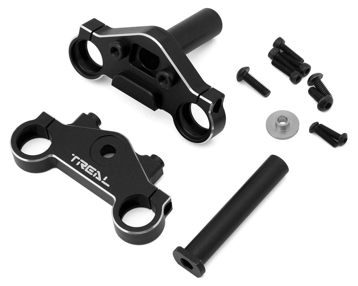 Treal Hobby Promoto CNC Aluminum Triple Clamp Set (Black)
