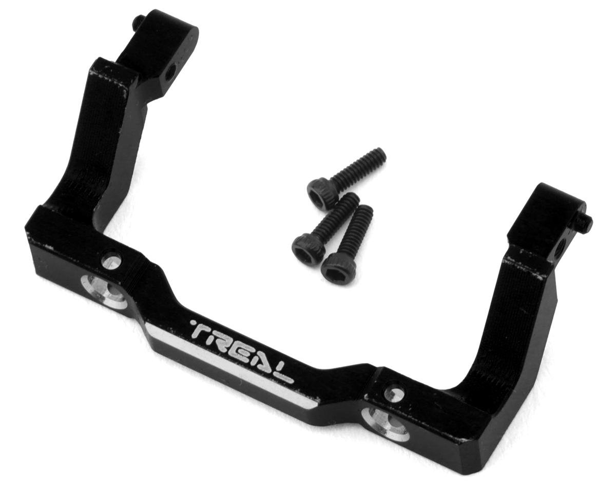Treal Hobby Axial SCX24 Aluminum Front Bumper Mount (Black) (Gladiator)