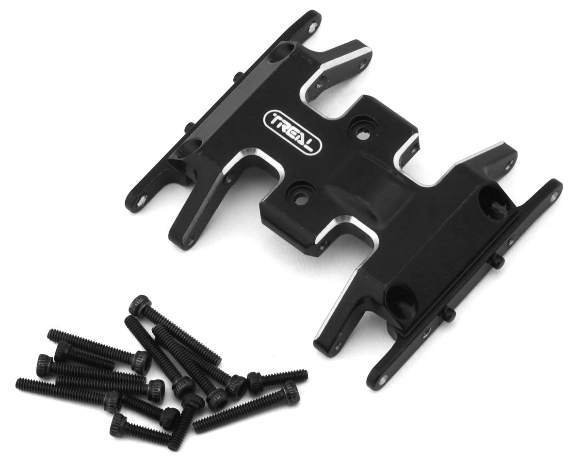 Treal Hobby SCX24 Aluminum Skid Plate (Black)