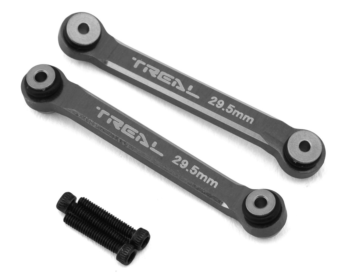 Treal Hobby Axial SCX24 Aluminum 4-Link Conversion (Grey) (2) (29.5mm) (Deadbolt/Betty)