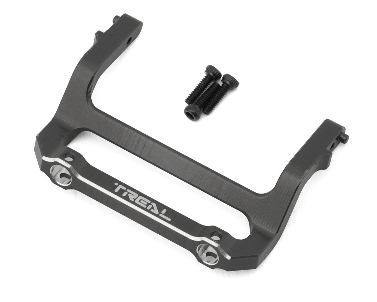 Treal Hobby Axial SCX24 Aluminum Front Bumper Mount (Grey) (C10)