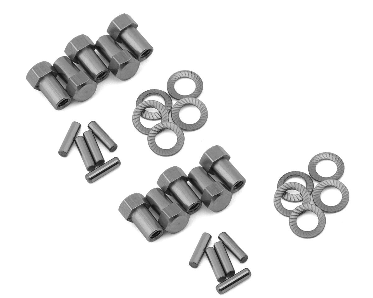 Treal Hobby Axial SCX24 Extended Wheel Hub Hardware